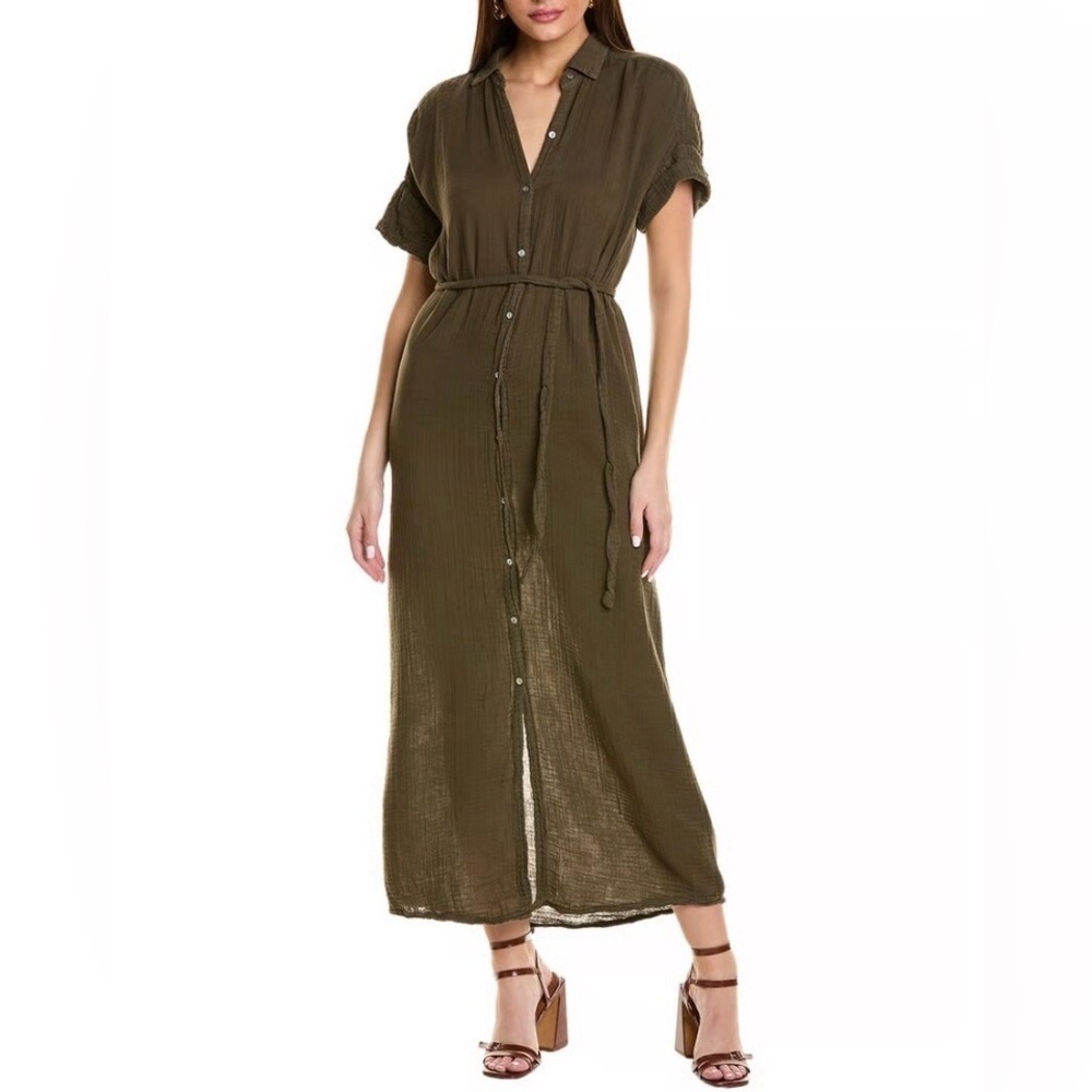 Michael Stars Allen Maxi Shirt Dress